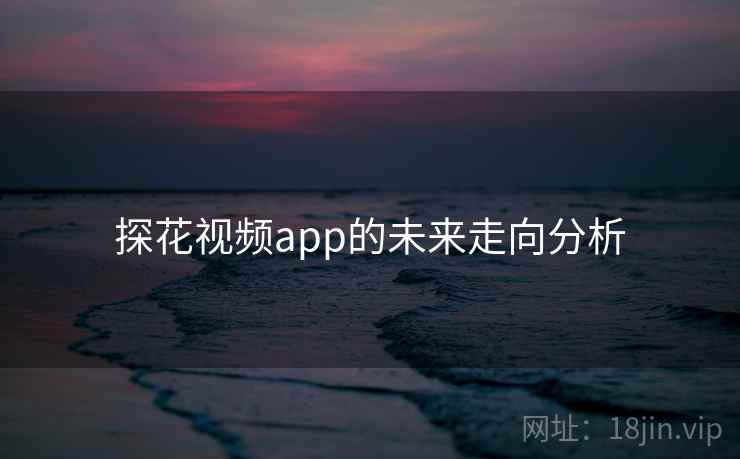 探花视频app的未来走向分析