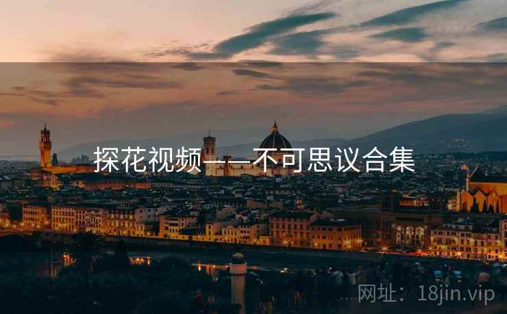 探花视频——不可思议合集