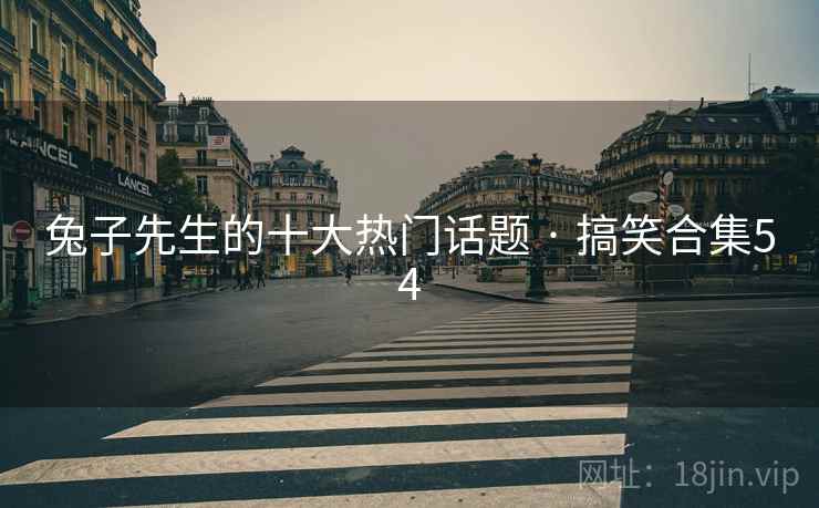 兔子先生的十大热门话题 · 搞笑合集54